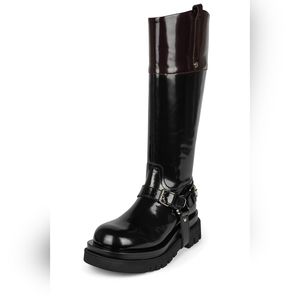 Jeffrey Campbell Friesian Riding Boots